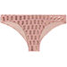 Blush & Gold Pineapple Banded Classic Scrunch Bottom thumbnail