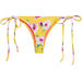 Yellow Cherry Blossom Brazilian Thong Bottom thumbnail