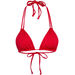 Red Double Strap Triangle Bikini Top thumbnail