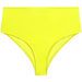 Neon Yellow High Waist Bikini Bottom thumbnail