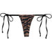 Bronze Tiger G-String Thong Ruched thumbnail