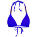 Royal Blue Triangle Bikini On a Chain Top thumbnail