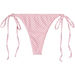 Baby Pink Polka Dot Brazilian Thong Bottom thumbnail