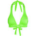 Neon Green Adjustable Halter Top thumbnail