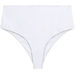 White High Waist Bikini Bottom thumbnail