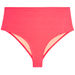 Neon Coral High Waist Bikini Bottom thumbnail