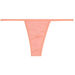 Solid Salmon Y-Back Thong Underwear thumbnail