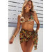 Sand Tropez Leopard Sheer Chiffon Sarong Cover Up thumbnail