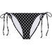 Black Polka Dot Full Coverage Scrunch Bottom thumbnail