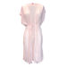 Nude Open Mesh Cover Up w/ Drawstring Waist thumbnail