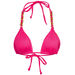 Fuchsia Triangle Bikini On a Chain Top thumbnail