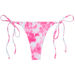 Pink Tie Dye Brazilian Thong Bottom thumbnail