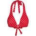 Red Polka Dot Adjustable Halter Top thumbnail