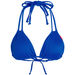 Royal Blue Double Strap Bikini Top  thumbnail