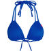 Royal Blue Double Strap Bikini Top thumbnail