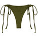 Olive Brazilian Thong Bottom thumbnail